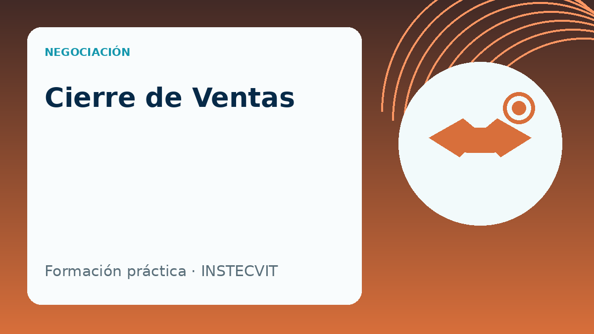 Cierre de Ventas